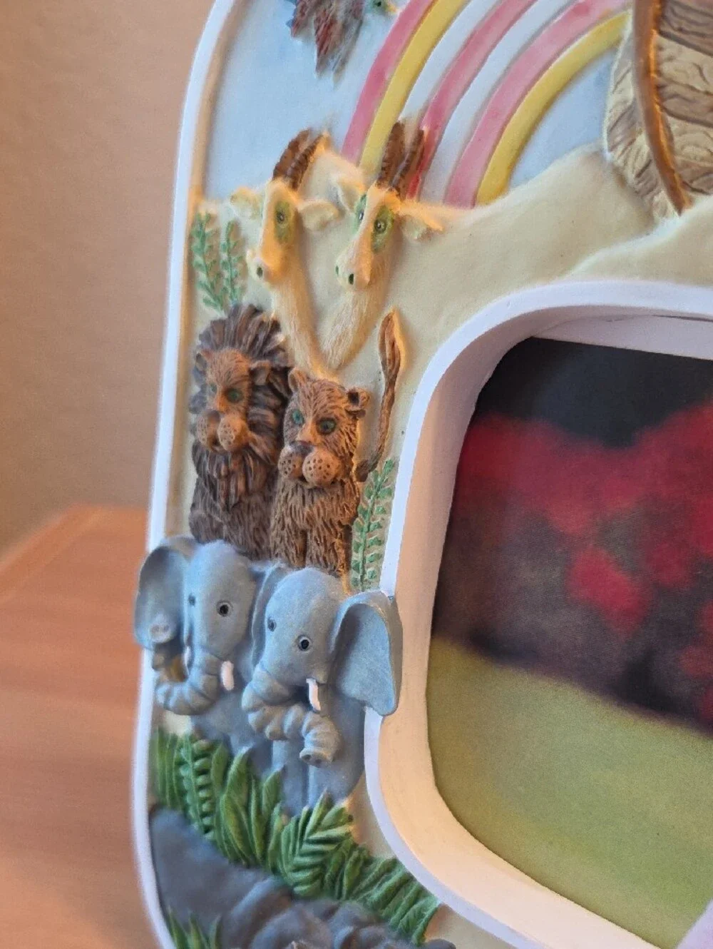 Noah's Ark Animal Photo Frame - Multicolor